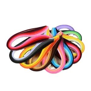 120pcs/bag strips paper for DIY craft paper quilling tool mixed color scrapbooking stripes quilling paper home decor