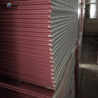 Planches de plâtre en gypse pour cloisons sèches de la République dominicaine, Planchas De Yesos, feuilles de plâtre pour la construction