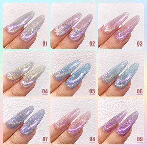 Caixuan <span class=keywords><strong>nails</strong></span> Art productos suministros geles salón manicura caramelo láser UV gato ojo gel polaco - Product Image 3