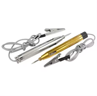 Interface métallique en cuivre nickelé DC 6V-24V sonde lumière Systemcar stylo de Test circuit électrique testeur de tension stylo de diagnostic