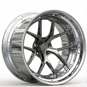 גלגלי סגסוגת מחושלים עמוקים במיוחד מאלומיניום 6061-T6 בגדלים 17/18/19/<span class=keywords><strong>20</strong></span>/21/22/24/26 5*112 5*114.3 5*120 לחישוקי רכב עבור אאודי, ב.מ.וו ומרצדס - Product Image 3