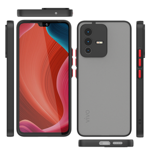 เคสหลังชาร์จไร้สายกันกระแทก TPU ฝ้า + PC แบบบางสำหรับ <span class=keywords><strong>V23</strong></span> <span class=keywords><strong>VIVO</strong></span> 5G Pro & Y ซีรีส์ - Product Image 2