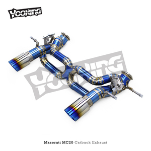 Điều chỉnh xả phía sau Muffler cho MASERATI MC20 <span class=keywords><strong>3</strong></span>.0T 2020 2024 đua xe OEM nhà máy van trục trở lại catback hệ thống ống xả - Product Image 6
