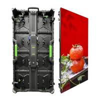 Pantalla LED Interior de Video HD King Visionled P3.91, Panel de Pantalla LED de Alquiler de Aluminio Fundido a Presión de 500*1000 mm para Centros Comerciales