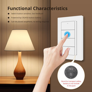 Interruptor Inteligente Inalámbrico Zigbee Zemismart de 4 Canales, Atenuación Remota con un Clic, Interruptor de Botón, Aplicación Tuya <span class=keywords><strong>Smart</strong></span> Life - Product Image 5