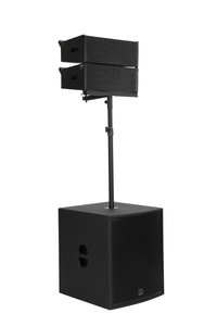 Système de sonorisation professionnel pour scène, ligne audio, 2*6 pouces, colonnes, enceinte colonne active, caisson de basses PA, 1860 Lin - Product Image 2