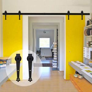 ชุดอุปกรณ์ประตูบานเลื่อนแบบ I-Shape รุ่น WEKIS Modern ขนาด 6.6 ฟุต แข็งแรงทนทาน กันเสียง ผลิตจากเหล็กทองเหลือง ติดตั้งง่าย สำหรับตลาดอเมริกา - Product Image 6