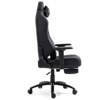 Chaise de jeu exécutive de haute qualité avec mousse à haute densité à durcissement à froid et appuie-tête souple pour soulager la fatigue du cou
