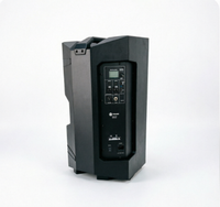 Enceinte active 2 voies EV12DSP150 12 pouces avec amplificateur DSP classe D intégré, impédance 4,0 ohms, boîtier métallique pour spectacles en direct