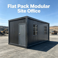 Casa Contenedor Desmontable de Panel Sándwich Transpirable con Aislamiento Térmico para Sitios de Campamento Minero en Climas Extremadamente Fríos