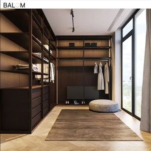 Suite de chambre multifonctionnelle: intégration de garde-robe et d'espace de travail - Product Image 4