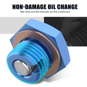 Tapón de Drenaje de Aceite Reductor de Aluminio NICECNC para <span class=keywords><strong>Yamaha</strong></span> <span class=keywords><strong>Raptor</strong></span> 700 2006-2023 2024 700R 2011-2020 <span class=keywords><strong>2021</strong></span> 2022 2023 2024 2025 2026 - Product Image 2