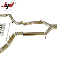 Pour Porsche Panamera Turbo 970 4.8T V8 2012, échappement cat-back en alliage de titane, échappement haute performance, tuyaux d'échappement, silencieux