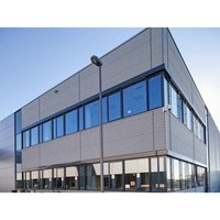 Fenêtres modernes en alliage d'aluminium et plastique-acier avec verre insonorisé résistant aux chocs, surface brossée, couleur personnalisable