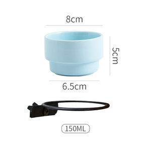 Nouvelle arrivée pièces de décoration de la maison en céramique mangeoire à oiseaux en céramique abreuvoir pour oiseaux accessoires mangeoire à eau - Product Image 5