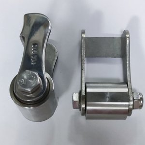 Support de courroie à <span class=keywords><strong>poulie</strong></span> fixe 38*38 avec cadre moulé de précision silencieux, axe central avec <span class=keywords><strong>poulie</strong></span> sans fente, roue à poignée en acier inoxydable 304 - Product Image 4