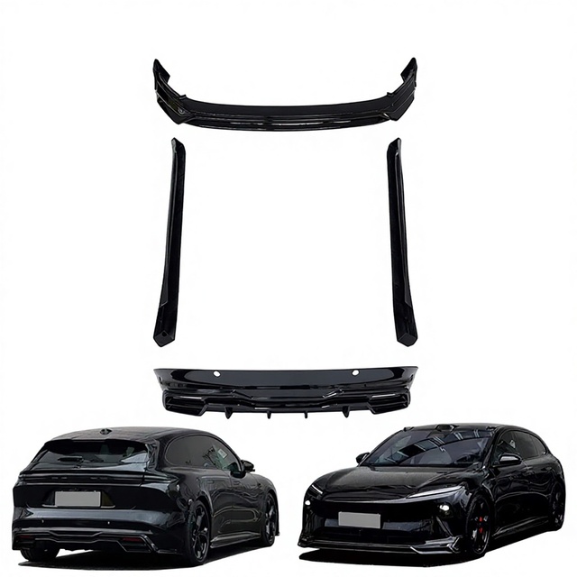 BSKT ABS Material Body Kit 2022-2024 for NIO ET5 ET5T Front Lip Side Skirt Rear Lip Rear Spoiler Front Shovel