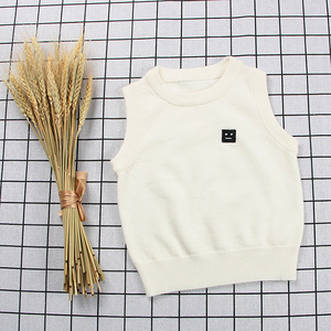 Vente en gros OEM de pulls en tricot pour bébés, gilets sans manches pour enfants, sweat-shirts 100% coton - Product Image 4