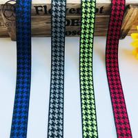 Cinta Elástica de Alta Elasticidad en Varios Colores, Cinta Elástica Jacquard, Banda Elástica para Prendas, Equipaje y Accesorios
