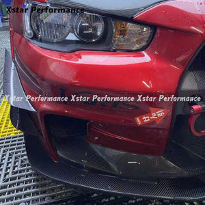 Vari VRS กันชนหน้าคาร์บอนไฟเบอร์สไตล์ Ver.2017สำหรับ MITSUBISHI <span class=keywords><strong>EVO</strong></span> Lancer <span class=keywords><strong>EVO</strong></span> <span class=keywords><strong>X</strong></span> 10 - Product Image 5