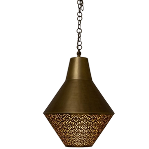 Gold Finished Lanterns for Living Room Luxury Design Hanging Pendant Cylindrical <b>Moroccan</b> Lantern Home Interior <b>Lighting</b> Lantern - Product Image 5
