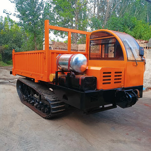 Camion benne chenillé robuste de 8 tonnes pour le transport sur routes montagneuses boueuses - Product Image 3