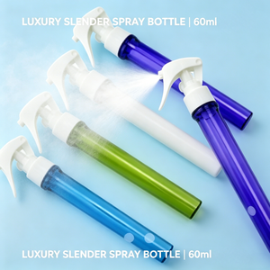 Flacone Spray PET di Lusso da 40ml a Forma di Penna Sottile con Erogatore a Pompa, Vuoto e Ricaricabile, per Nebulizzazione Fine di Prodotti per Capelli e Cura della Pelle - Product Image 1
