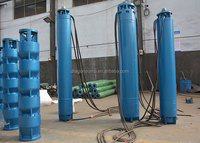 Pompe à eau submersible triphasée à moteur AC multistade de 5,5-125 kW, profondeur de refoulement 100 m