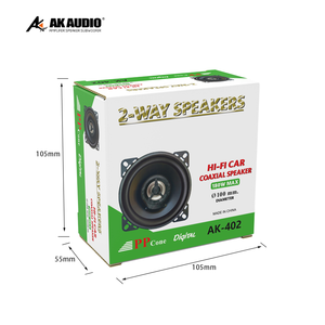 AK-402 usine prix compétitif et haut-parleur de voiture de haute qualité 4/5/6.5 pouces haut-parleur coaxial 2 voies, musique gamme complète audio - Product Image 3