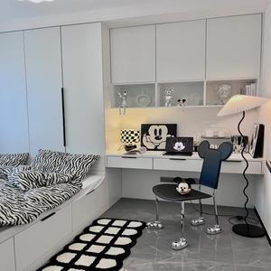 Lit Tatami Moderne Multifonctionnel avec Rangement Intégré, Meubles <span class=keywords><strong>de</strong></span> Chambre d'Enfant Sur Mesure Dotés <span class=keywords><strong>de</strong></span> Charnières à Fermeture Douce - Product Image 1