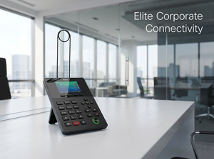 โทรศัพท์ IP หน้าจอสี 2.8 นิ้ว พร้อมที่วางหูฟัง โทรศัพท์ <span class=keywords><strong>VoIP</strong></span> สำหรับธุรกิจ โทรศัพท์ตั้งโต๊ะสำหรับสำนักงาน สำหรับศูนย์บริการลูกค้า พร้อมอะแดปเตอร์ - Product Image 5