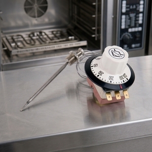 Termostato Duradero 250VAC 20A 60-400 ° Horno de Calentamiento C DPST - Product Image 1