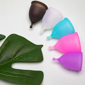 Hot Sale Medical Grade Silicone Period Cup Set Coupe Menstruelle Reusable Woman Menstrual Cup