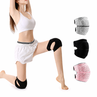 Genouillères de sport en gros, manchons de compression pour le soutien des genoux, idéales pour la danse, la gymnastique, le volley-ball, le fitness et l'entraînement