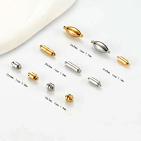 Fermoirs magnétiques en acier inoxydable pour colliers, fermoirs de bijoux, connecteurs de fin de bracelet, apprêts pour bijoux faits à la main