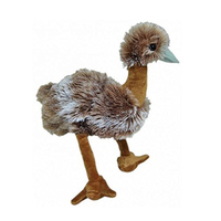 Émeu en peluche personnalisé, 30 cm, assis, pour cadeau