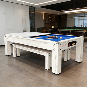 Mesa de <span class=keywords><strong>Billar</strong></span> Convertible 3 en 1 S.Q.F SZX, Mesa de <span class=keywords><strong>Billar</strong></span> de Pizarra de 7/<span class=keywords><strong>8</strong></span>, Mesa de Ping Pong, Mesa de Comedor, Mesa de Snooker Profesional de Madera para <span class=keywords><strong>Billar</strong></span> de <span class=keywords><strong>8</strong></span> Bolas - Product Image 5