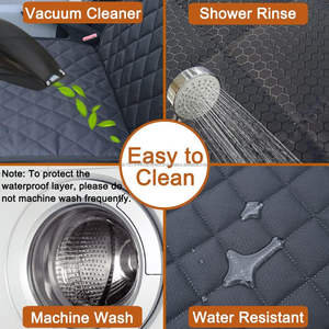 Housse de siège avant pour chien, anti-rayures, imperméable, protection de siège avant pour animaux, coussin antidérapant pour siège avant, tapis de protection pour siège avant pour chien - Product Image 4