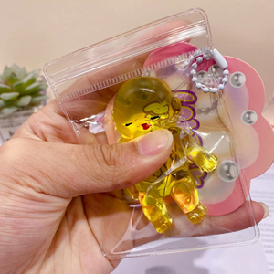 Nuevo Llavero de Cristal con Figura de Muñeca Negra, Juguete Antiestrés para Niños - Product Image 5