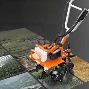 صغيرة محمولة لحديقة المنزل ، مناورة سهلة لزراعة التربة والخضراوات - Product Image 2