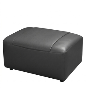 Wholesale Modern Leather Ottoman <strong>Footstool</strong> Matching Sofa Couch Solid Cushion Living Room Sofas Furniture Factory Direct Supply - Product Image 2