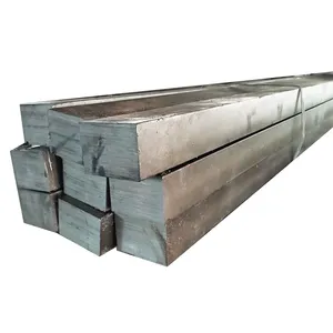 Barra cuadrada de acero de aleación de carbono Ms estirada en frío/laminada en caliente SAE AISI A36 Ss400 Q235 Q335 Barra de varilla de acero cuadrada sólida forjada