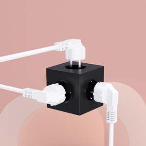 ปลั๊กพ่วงแบบลูกบาศก์ ดีไซน์ใหม่ EU 5 ช่องเสียบ 220V 16A ปลั๊กไฟฟ้าแบบ EU - Product Image 6
