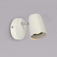 Lampe murale LED moderne à angle réglable, source de lumière LED GU10 ou E27, pour chambre à coucher, bureau