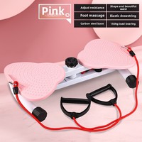 Disque de Torsion Silencieux ABS pour Entraînement de la Taille à Domicile, Appareil Rotatif Amincissant pour Femmes, Dispositif d'Exercice Abdominal