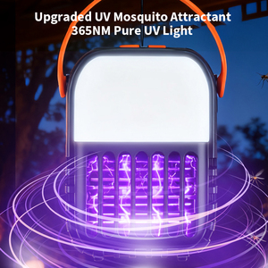 Lámpara LED Portátil Recargable para Exteriores con Luz UV, Gancho para Colgar, Impermeable, para Camping, Senderismo y <span class=keywords><strong>Antimosquitos</strong></span> - Product Image 3