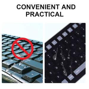 <span class=keywords><strong>Teclado</strong></span> USB <span class=keywords><strong>Enrollable</strong></span> de Silicona OEM ODM, <span class=keywords><strong>Teclado</strong></span> Portátil Negro Resistente al Agua con 85 Teclas, Diseño Flexible y Silencioso - Product Image 3