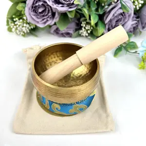 Wholesale Price High Quality Nepal Made Tibetan Singing Bowl For Meditation Chakra Healing