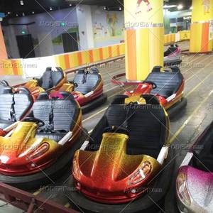 Atracción de Parque de Diversiones, Coche de Choque Dorado a Batería para Adultos en Venta - Product Image 6