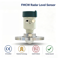 High Precision Radar Level Instrument HART RS485 Radar Level Sensor for Silo